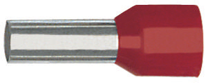 Klauke 4-Wire End Ferrule 10mm² Polypropylene Red 12mm Sleeve