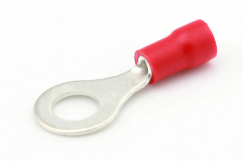 Ripca Ring cable lug 0.5-1.5mm² red Ø 6.4mm 100 Pieces