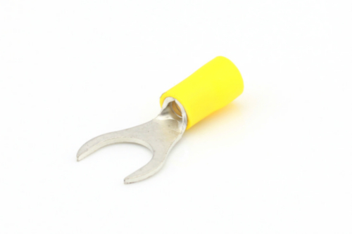 Ripca Fork cable lug 2.5-6.0mm² yellow Ø 10.5mm 50 pieces