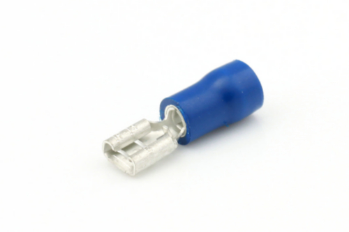 Ripca Flat connector sleeve 1.5-2.5mm² blue 4.8x0.5mm 100 Pieces