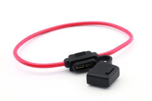 Ripca Fuse holder 3mm² red cable 10 Pieces