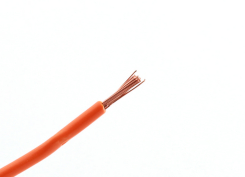 Ripca Single stranded cable 1.5mm² orange 100m