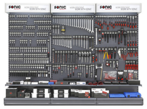 Sonic Tool panels, filled 3M