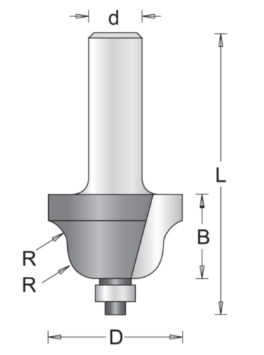 Hikoki Guided staff bead bit 25,4X52X4