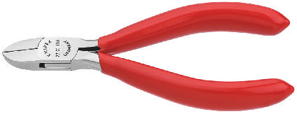 Knipex Electronics Diagonální štípací kleště s plastovým povrchem 115 mm (samoobslužná karta/blistr)