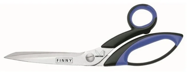 All-purpose scissors 250 mm with 2C eye black/grey KRETZER