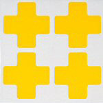 Brady Floor crosses YELLOW 50,8X127 20PC