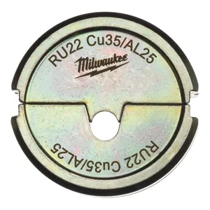 Milwaukee Sans fil Crimping die RU22 CU35/AL25