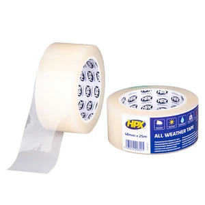 HPX All weather tape Transparant 48mm x 25m