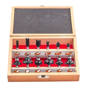 Milwaukee Router Bit Set in Houten Doos 12-delig