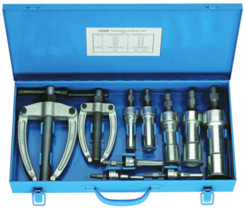 Gedore 1.31/1 Internal Extractor Set in Metal Case 8-Piece