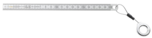 FAC SLS DOUBLE FACE SS STEEL RULE 300MM