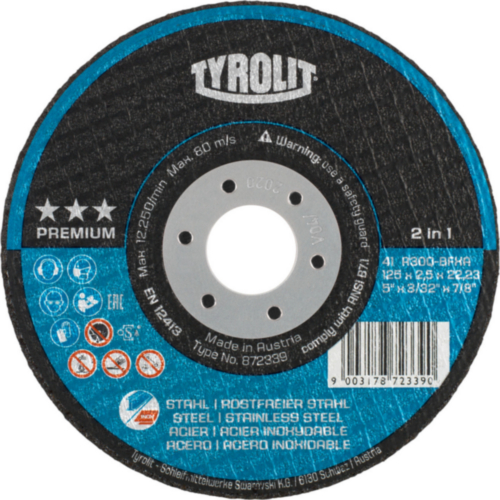 Tyrolit Cutting wheel 872340 150X2,5X22,2MM