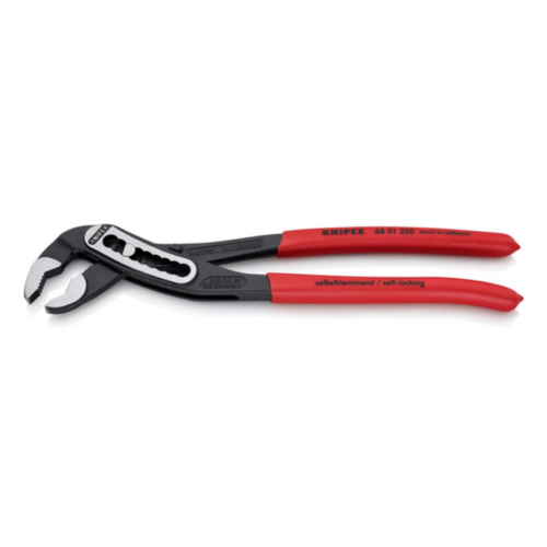 Water pump pliers Alligator® length 250 mm clamping width 46 mm polished plastic