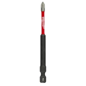 Milwaukee Sockwave Impact Duty Pozidriv Screwdriver Bit PZ1 1/4" Hex 90mm