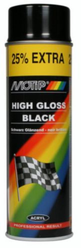Motip Lacquer spray 500 Black