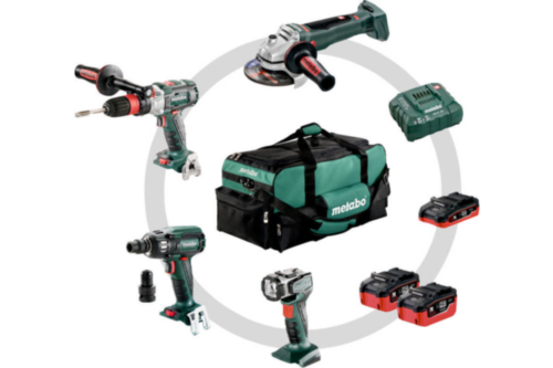 Metabo Cordless Combi set GB+SSW+WB+ULA