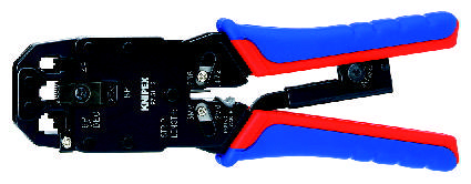 Knipex Crimping Pliers in Blister Pack for Western Plug 7.65-11.68mm 200mm Length