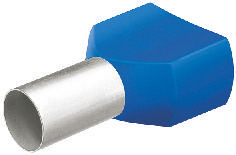 Knipex Twin Wire Ferrule 2 x 16mm² Polypropylene Blue 14mm Sleeve