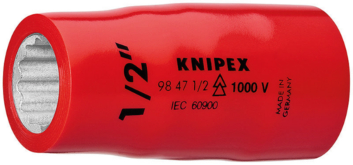 KNIP HEXAGON SOCKET WRENCHES, 1/2 9847 3/4"