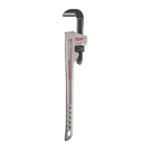 Milwaukee Pipe Wrench for 76mm OD Aluminum 600mm