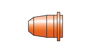 Cutting nozzle dm 0.8 mm medium suit. f. S 25K, S 35K, S 45 length 17.3 mm TRAFIMET