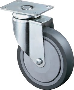 Swivel castor wheel dm 125 mm load-bearing cap. 100 kg BS ROLLEN