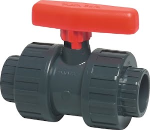 Ball valve Safe 600 PVC-UIG nominal size mm 40 MEGA