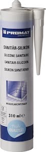 Promat Sanitair-silicoon wit 310 mlatroon CHEMICALS