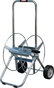 Hose trolley Silver series II connection thread 26.44 mm 3/4 inch steel box ALBA