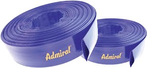 Lay-flat hose Admi®Flat internal dm 152 mm length 50 m blue roll ADMIRAL