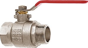 Ball valve GEKA plus Type 3 brass IT 1/2 inch KARASTO