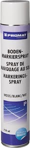 Promat Spray de marquage de sol 750 ml blanc bombe aérosol CHEMICALS