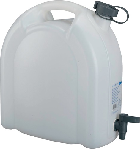 Waterjerrycan 15 l PE met aftapkraan HxBxDmm PRESSOL