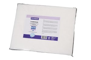 Promat Olie-absorberende doekje lengte 40 cm breedte 50 cm dikte 1 cm 10 x 10 doeken do