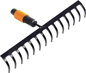 Rake QuikFit™ working width 360 mm 14 tines FISKARS