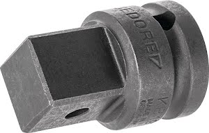 Adaptador Gedore KB 1932 accionamiento 1/2 pulgada salida 3/4 pulgada