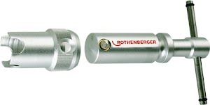 Ventiel-schroefgereedschap RO-QUICK lengte 75 mm adapter ROTHENBERGER