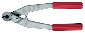 Wire rope shears C9 length 325 mm plastic-coated FELCO