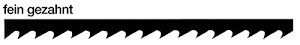 Fretsaw blade Finis length 13 cm no. 5 (MEDIUM) HAUNSTETTER