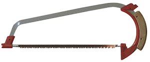 Pruning saw with lever clamp, blade length 350 mm miniature wooden serration