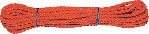 Corde multiusage longueur 10 m D. 10 mm orange BRAUN