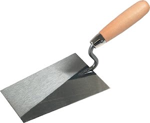 Bricklayer's trowel, Tirol length 180 mm width 125 mm SCHWAN