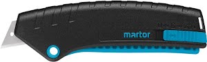 Safety knife SECUNORM MIZAR L 139 mm W 15.6 mm H 50.5 mm cutting depth 15 mm MARTOR