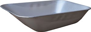 Wheelbarrow trough Carry 85 l galvanised CAPITO