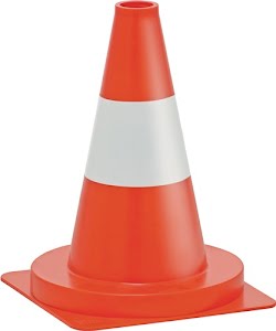 Cone height 305 mm stackable weight 0.4 kg, 23 x 23 cm