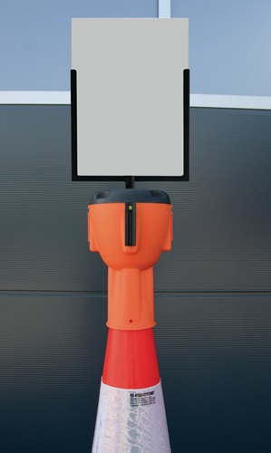 Panneau de signalisation accessoires pour cônes de signalisation