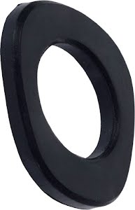 Seal for pouring spouts length 55 mm width 48 mm black