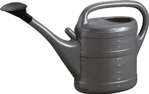 Watering can 10 l anthracite plastic