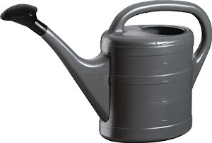 Watering can 5 l anthracite plastic